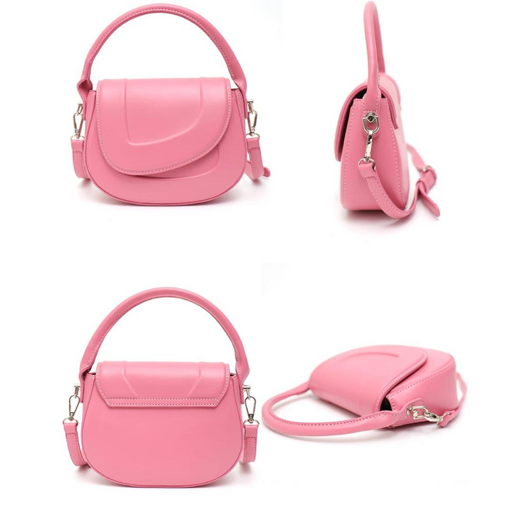 Charlotte™ Luxe Statement | Minimalist Saddle Bag