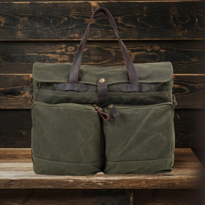 Elijah™ - Canvas Shoulder Tote Bag