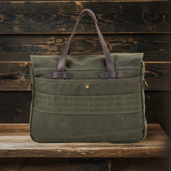 Elijah™ - Canvas Shoulder Tote Bag