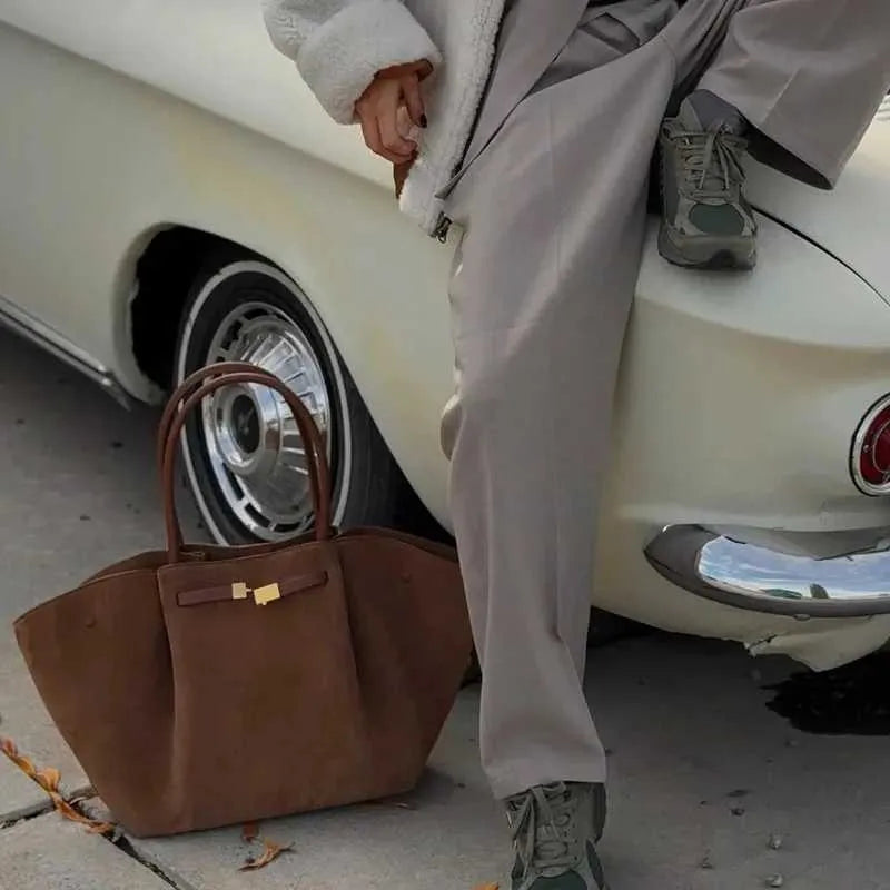 Riley™ - Micro Leather Suede Underarm Bag