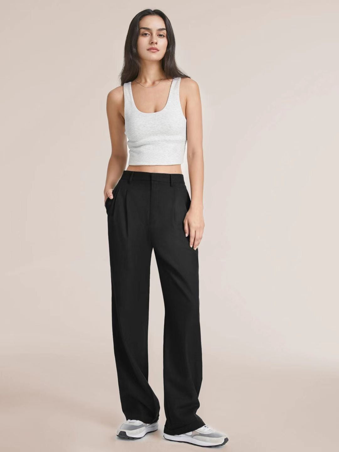 Sophia™ - Tailored Wide-Leg Pants