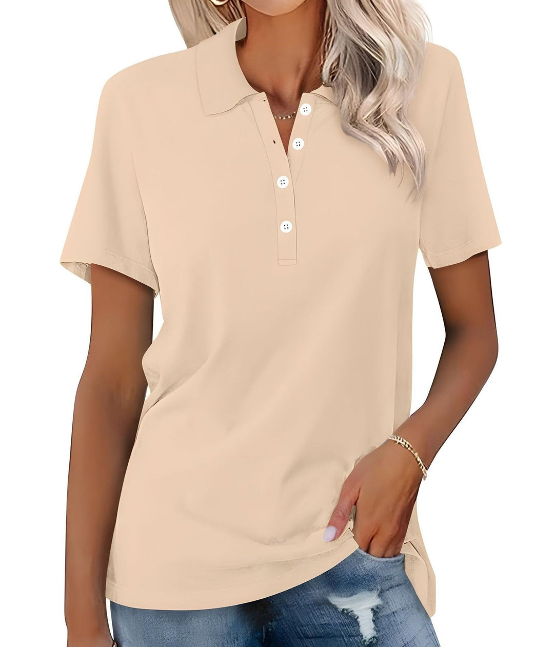 Jazlyn - Elegant Polo Shirt