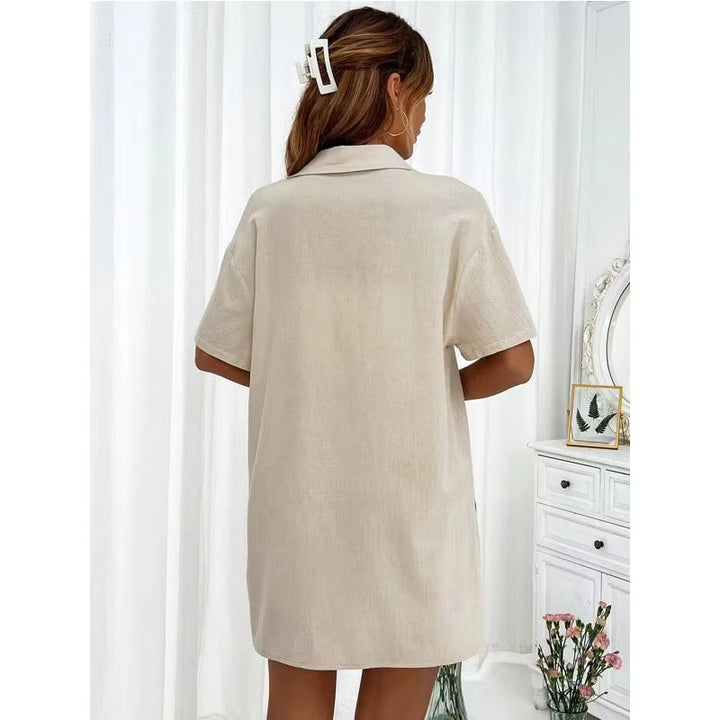 Lucy™ - Buttoned Shirt & Shorts Set