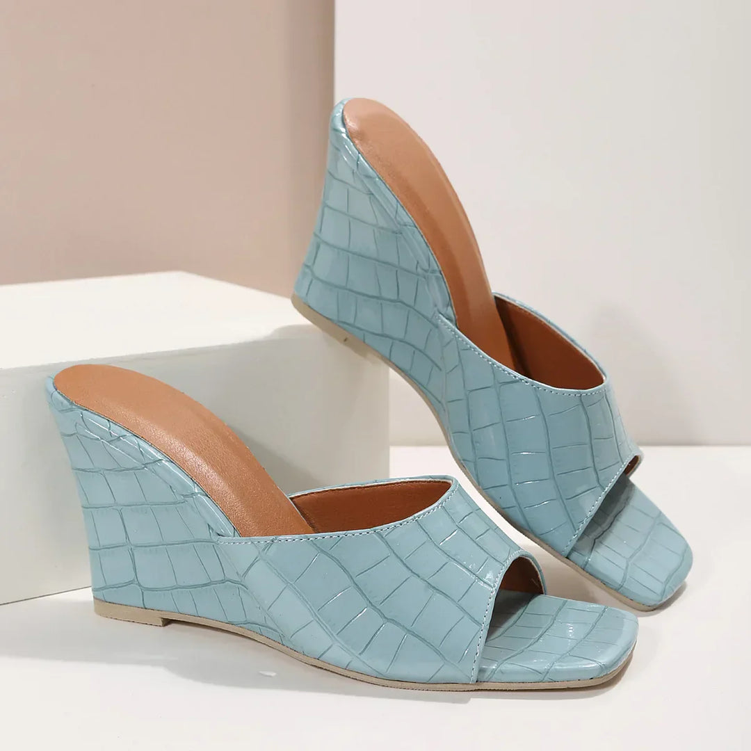 Seleste Wedge Mule Sandals
