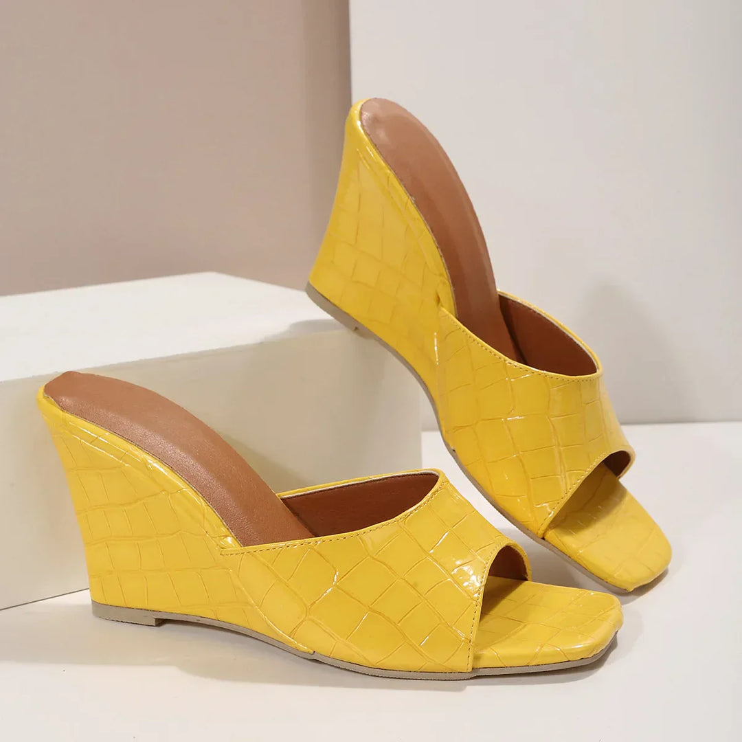 Seleste Wedge Mule Sandals