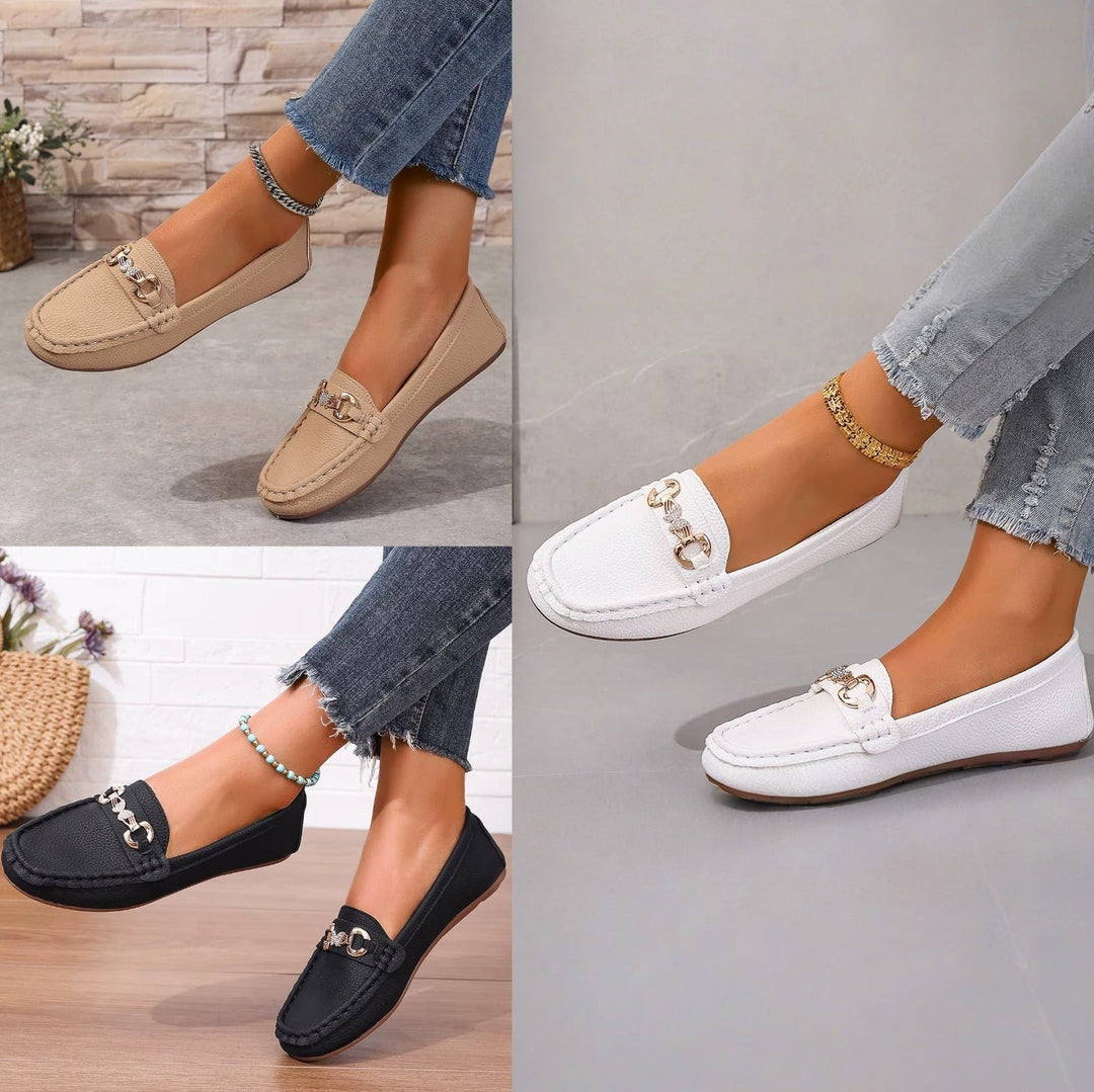 LuxeChain Loafers