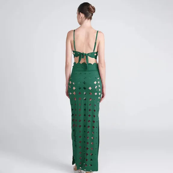 ADRIANA® One Piece Swimsuit and Skirt