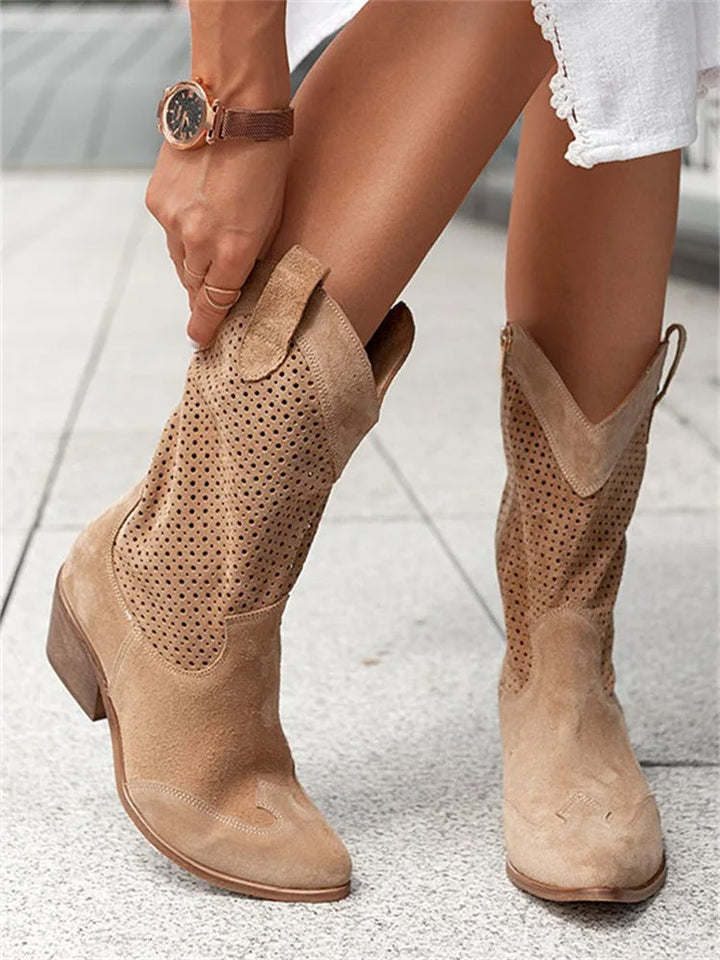 Ellie™ - Western Chic Boots